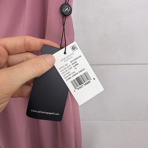 Adrianna Papell Mauve Sleeveless Maxi Dress - Picture 4 of 13